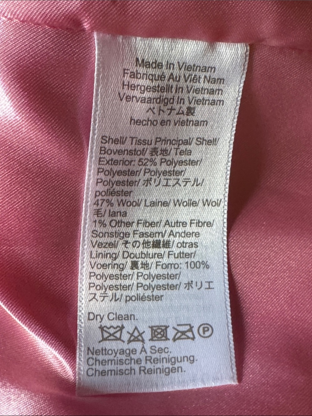 J. Crew Pink Wool-Blend  Coat - Picture 13 of 16
